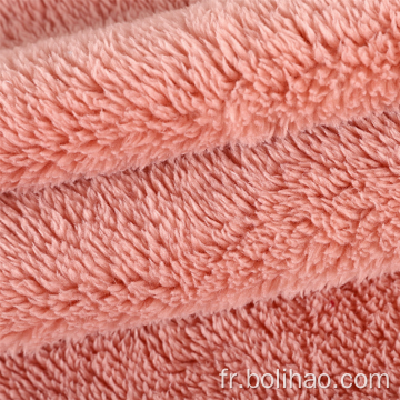 Tissu velours doux et chaud 100% polyester